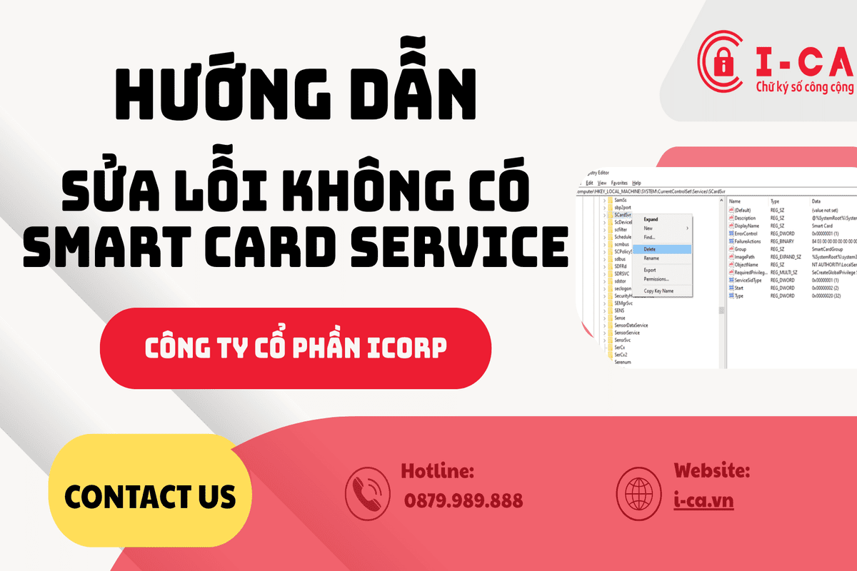 Hướng Dẫn Sửa Lỗi Không Có Smart Card Service